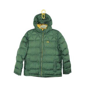 LL Bean Beans Down Jacket Pinewood Green Size L 14-16